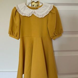 Size 4, Janie & Jack dress with Peter Pan ruffled collar